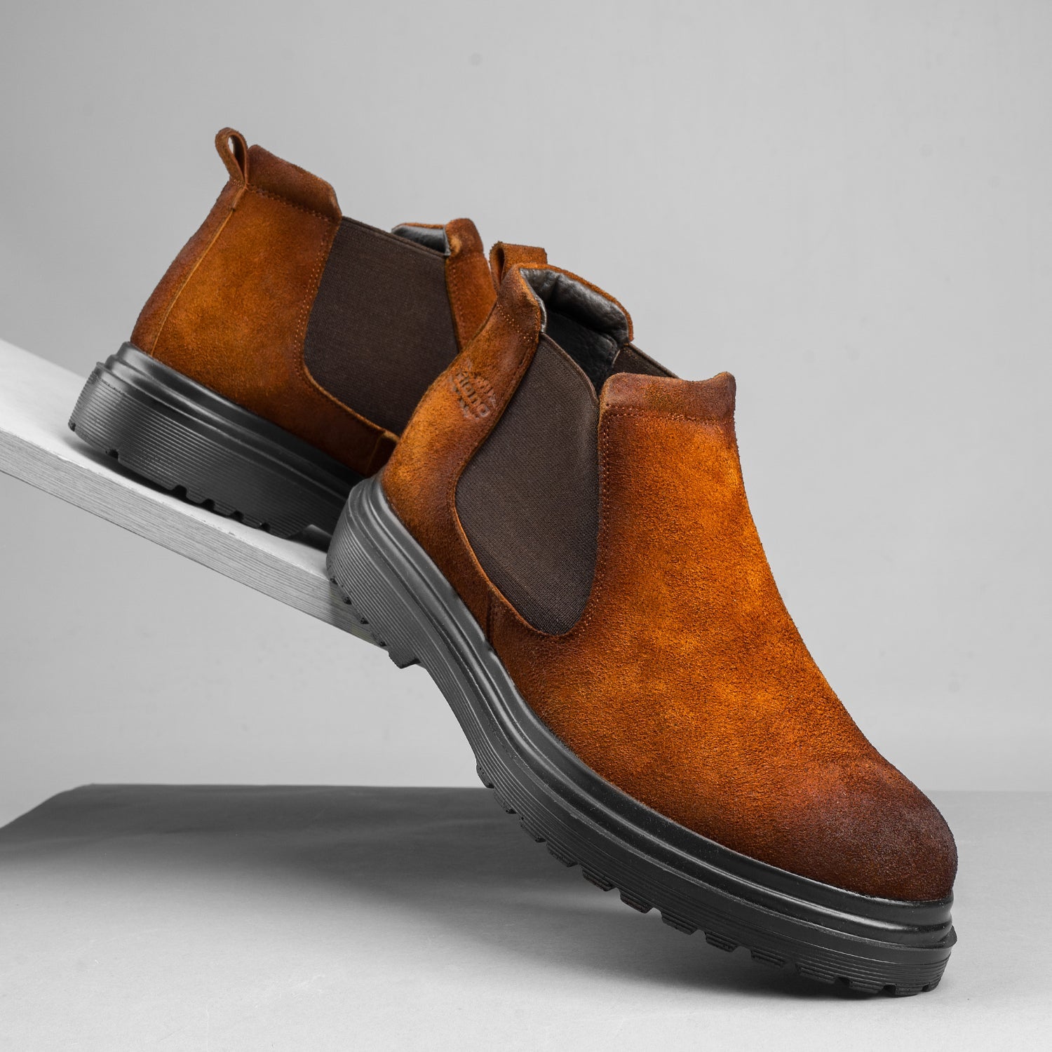 Reversed Chamois Boots