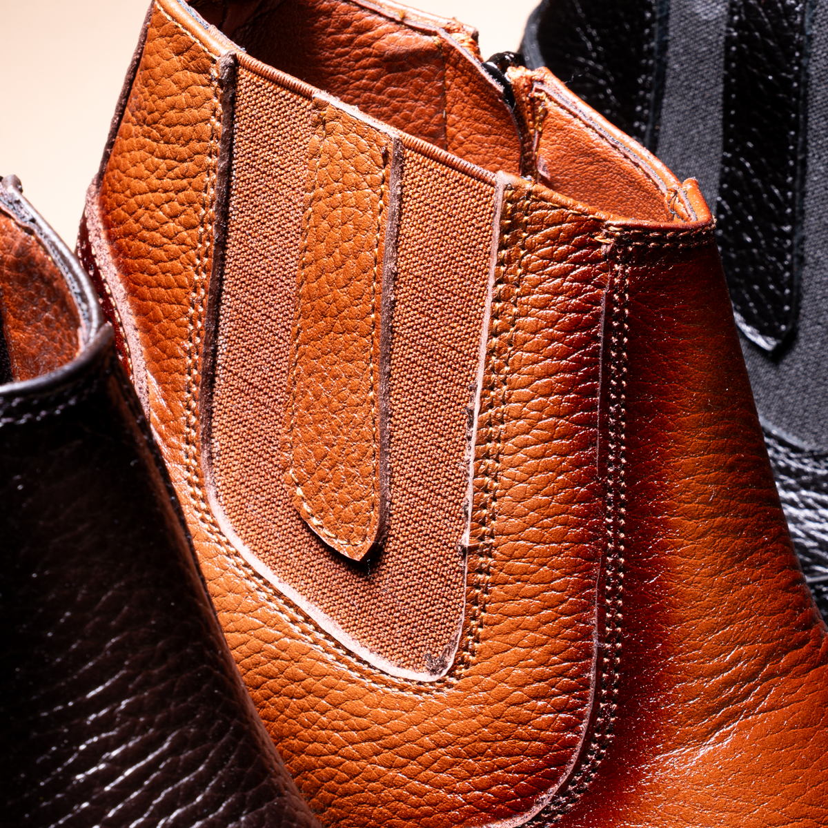 Premium Leather Half Boot