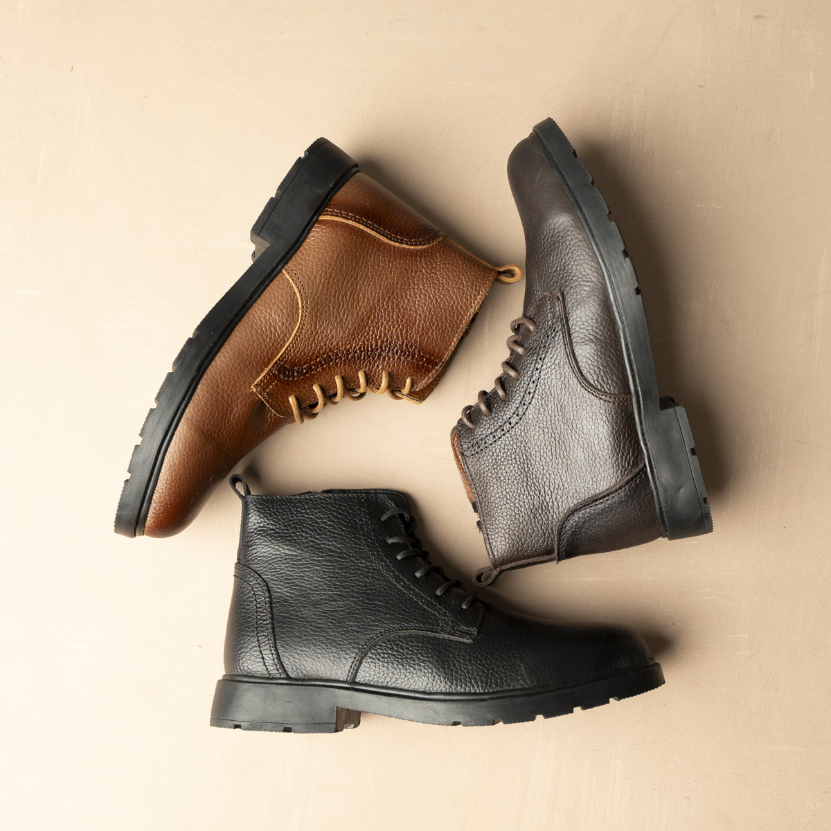 Genuine Leather Boots - H9