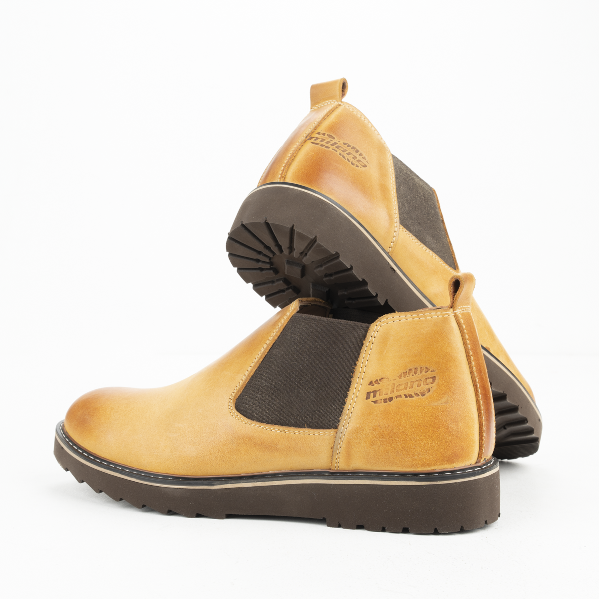 Natural Leather Boots - M9