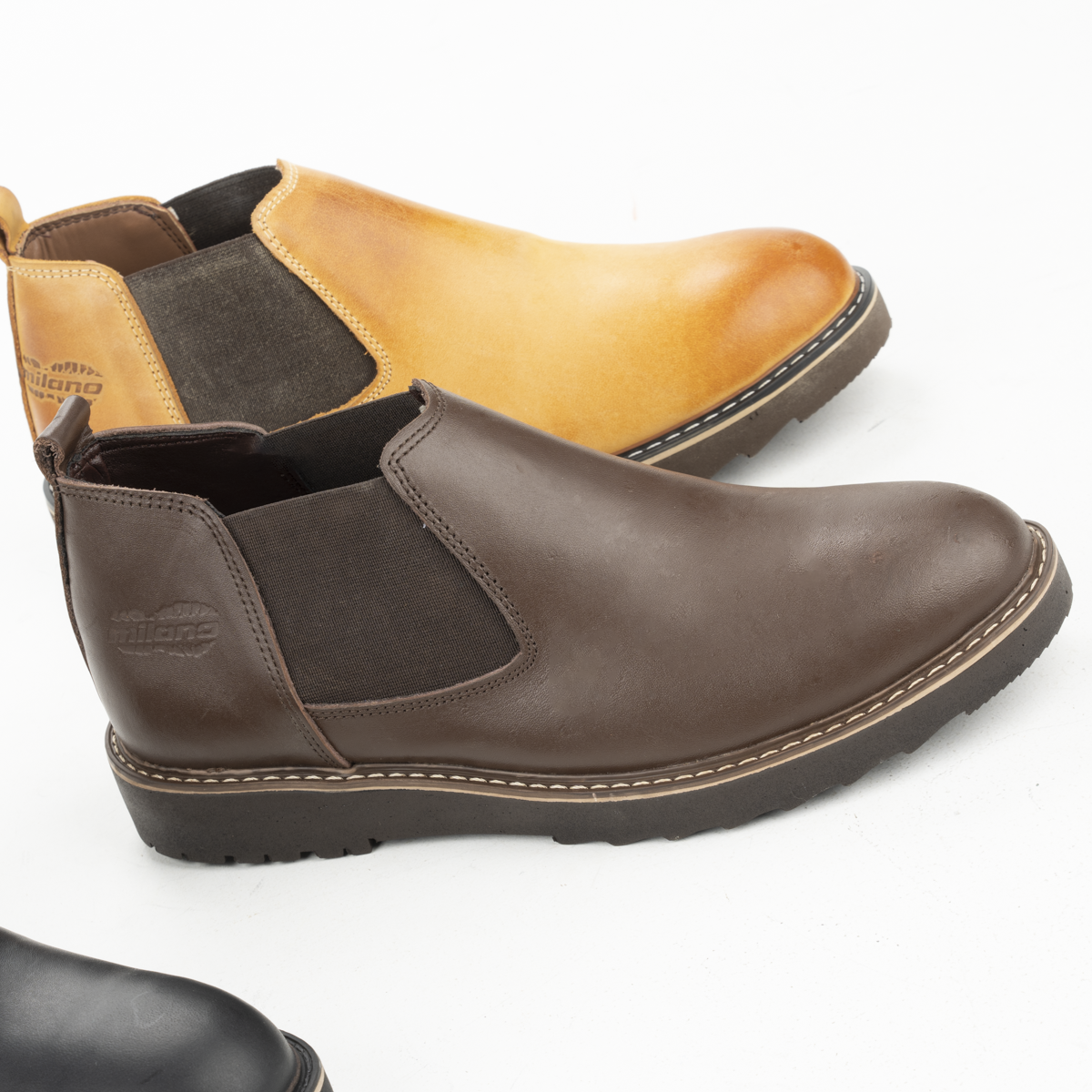 Natural Leather Boots - M9