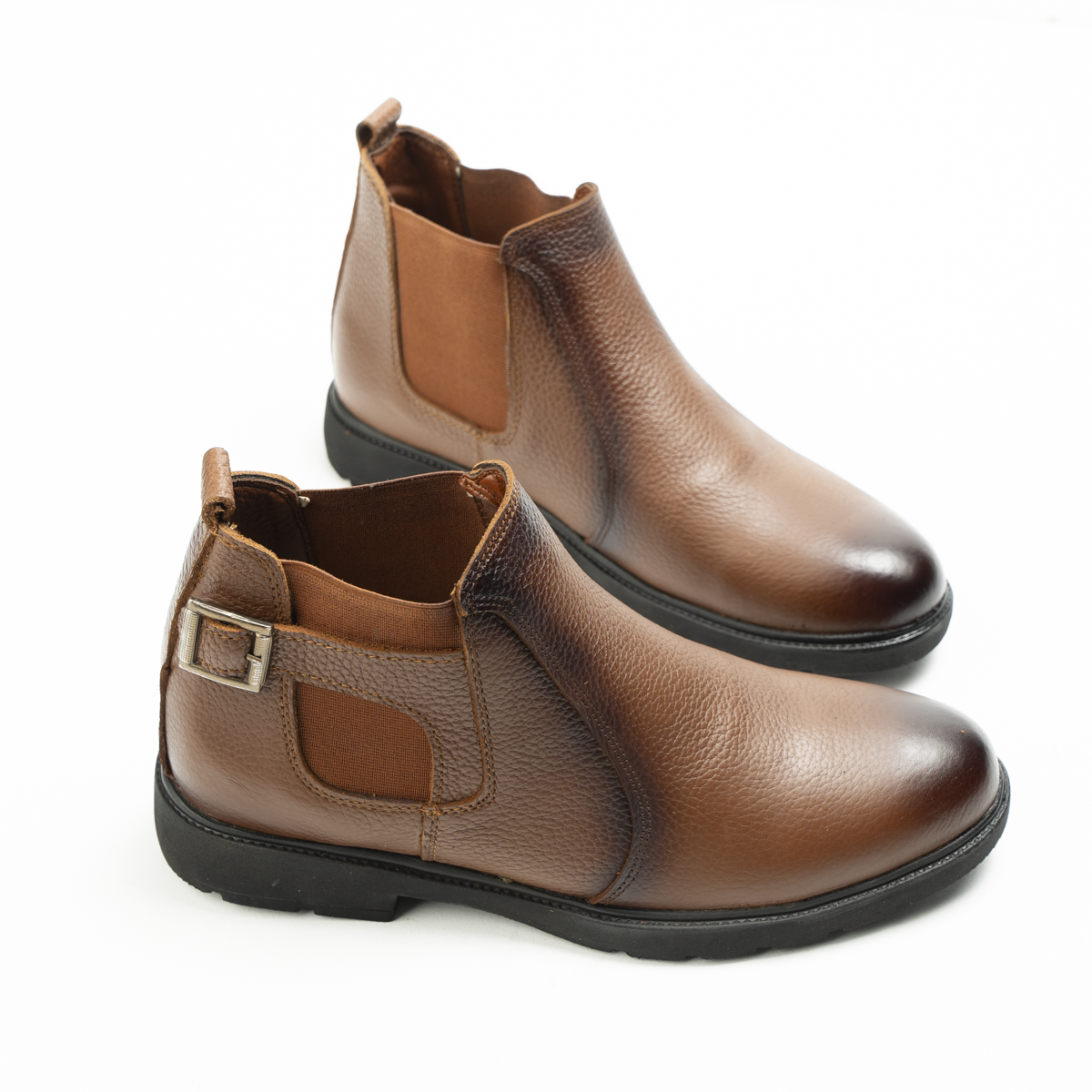 Genuine Leather Half Boots - H10