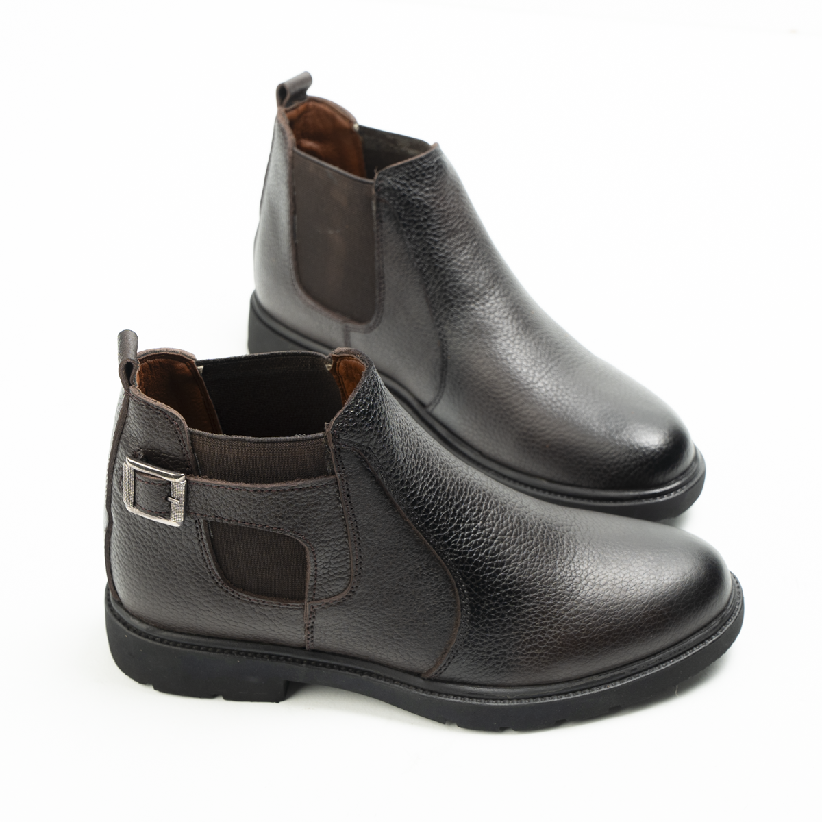 Genuine Leather Half Boots - H10