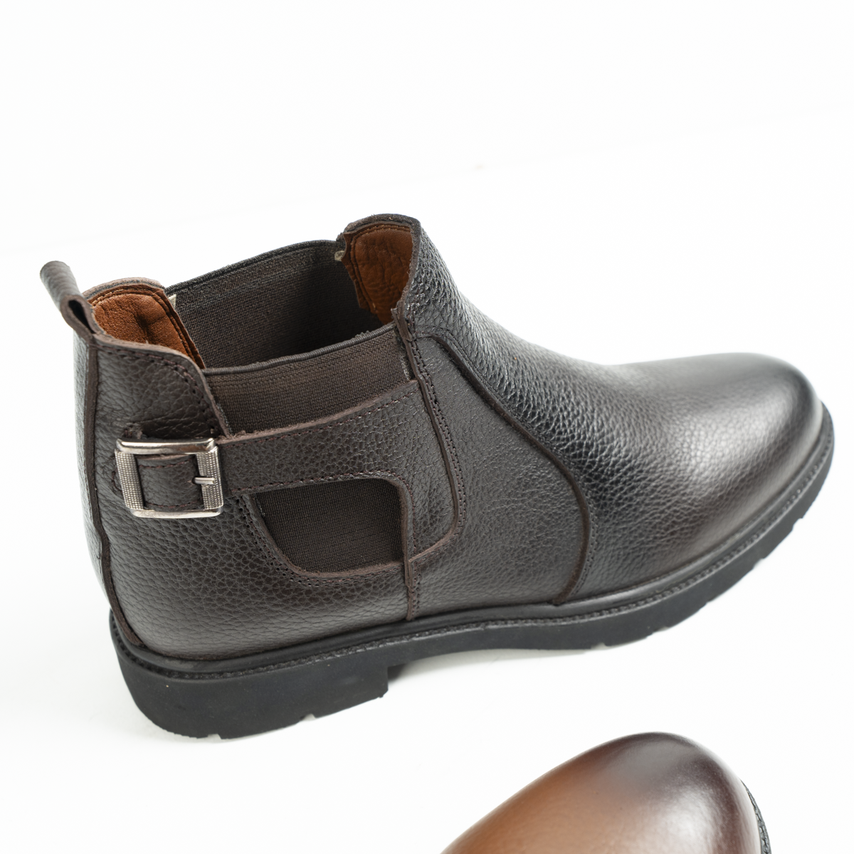 Genuine Leather Half Boots - H10