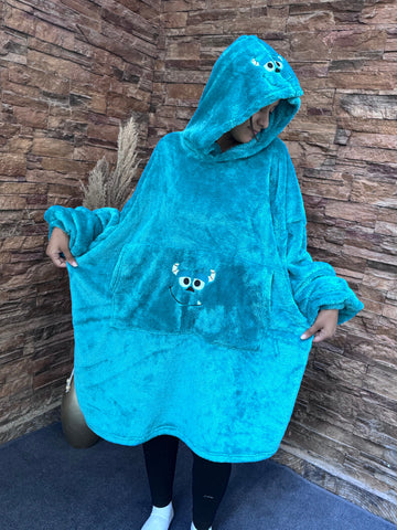 Unisex Monsters Blanket Shalaby